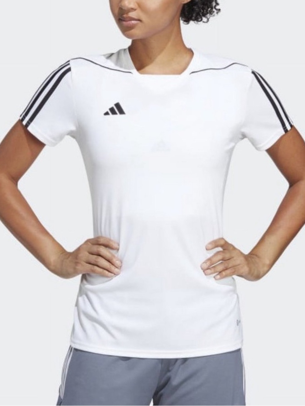 Title: Adidas Tiro 23 Soccer Jersey White Plus Size 1X NWT